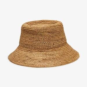 NEW WYETH women's tali packable bucket hat in brown